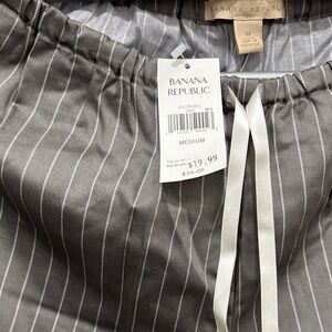 Banana Republic Charcoal Pinstripe Trousers
